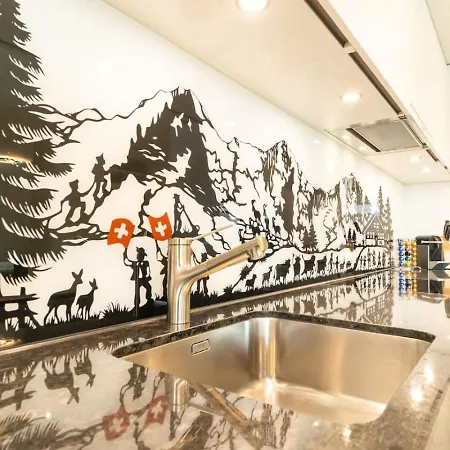 Appartement Stockhorn In See- Und Bergnaehe, Modern, Mit Balkon, 4 Gaeste Spiez