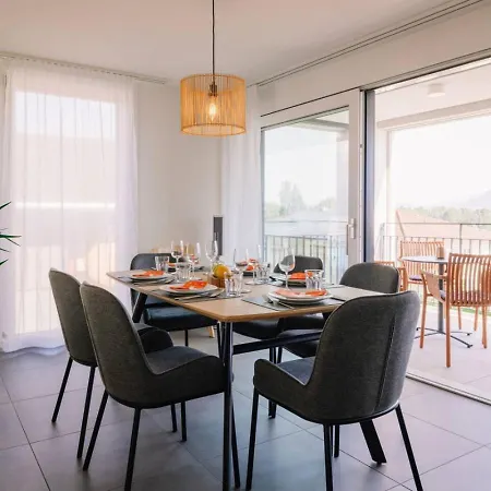 Apartment Stockhorn In See- Und Bergnähe, Modern, Mit Balkon, 4 Gäste Spiez