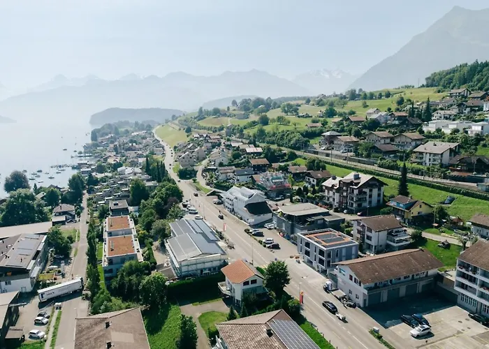 Stockhorn In See- Und Bergnaehe, Modern, Mit Balkon, 4 Gaeste Apartmán