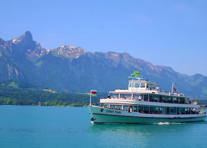 Apartmán Stockhorn In See- Und Bergnaehe, Modern, Mit Balkon, 4 Gaeste Spiez
