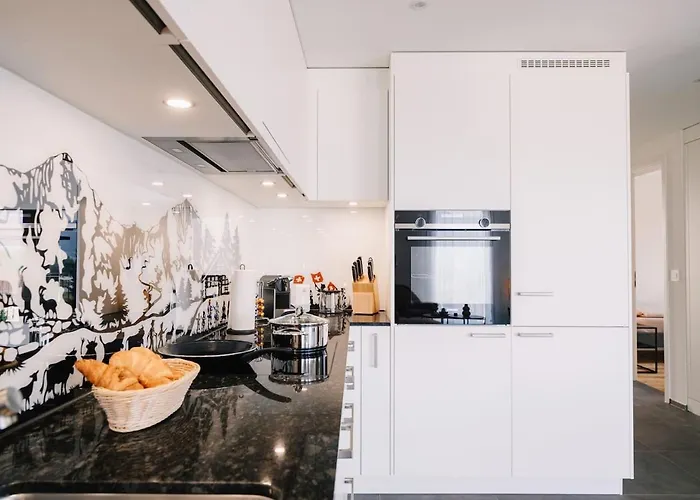 Stockhorn In See- Und Bergnaehe, Modern, Mit Balkon, 4 Gaeste شقة *