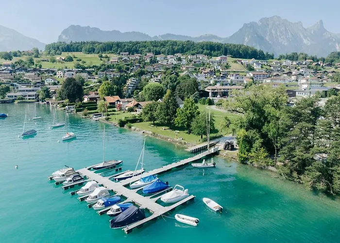 شقة Stockhorn In See- Und Bergnaehe, Modern, Mit Balkon, 4 Gaeste *