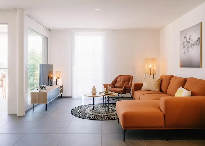 شقة Stockhorn In See- Und Bergnaehe, Modern, Mit Balkon, 4 Gaeste *