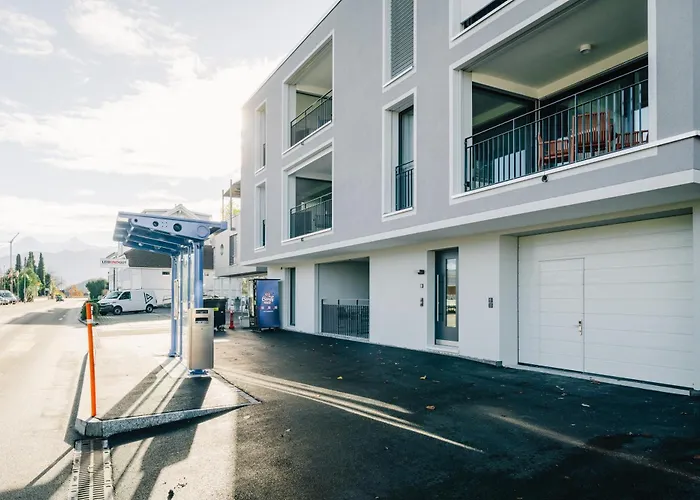 شقة Stockhorn In See- Und Bergnaehe, Modern, Mit Balkon, 4 Gaeste سبيز